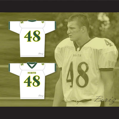 Rob Gronkowski 48 Williamsville North High School Spartans Football Jersey - borizcustom - 3
