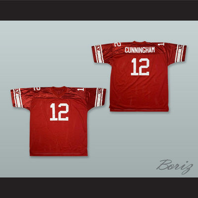 Randall Cunningham 12 Las Vegas Scarlet Red Football Jersey