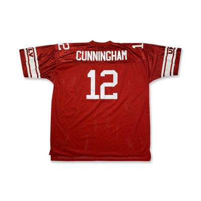 Randall Cunningham 12 Las Vegas Scarlet Red Football Jersey