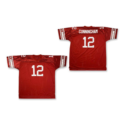 Randall Cunningham 12 Las Vegas Scarlet Red Football Jersey