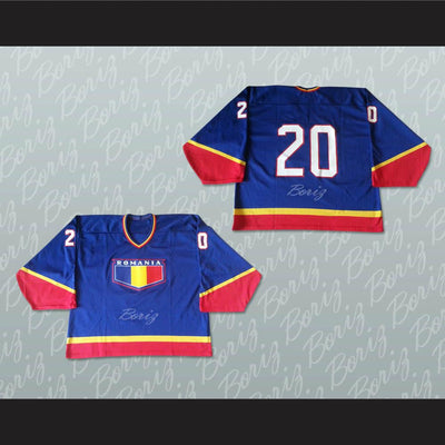 Romania 20 Hockey Jersey Stitch Sewn New Any Player or Number - borizcustom - 3