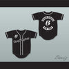 Rough Ryders Black Baseball Jersey