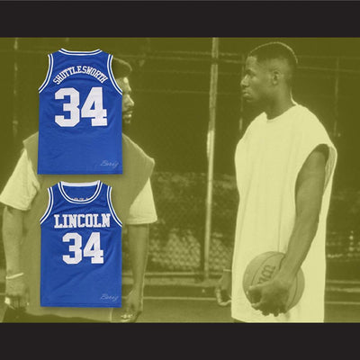 Jesus Shuttlesworth 34 Lincoln High School Basketball Jersey He Got Game - borizcustom