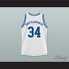 Jesus Shuttlesworth 34 White Lincoln High School Basketball Jersey He Got Game - borizcustom