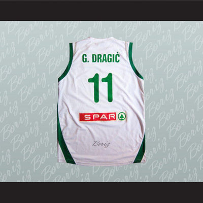 Slovenija Goran Dragic 11 Basketball Jersey Any Player or Number Stitch Sewn - borizcustom - 2