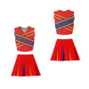 SNL East Lake High Spartan Spirit Cheerleader Uniform Stitch Sewn colors