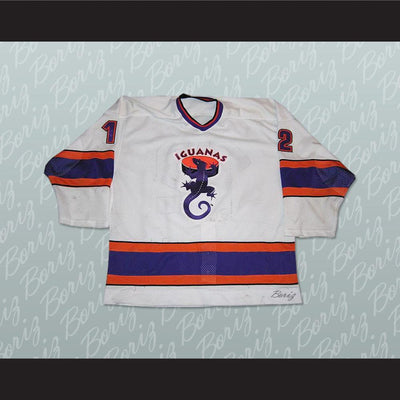 San Antonio Iguanas 12 Hockey Jersey Stitch Sewn NEW Any Size or Player - borizcustom - 1