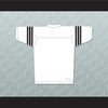 Black Stars Black Stripes White Football Jersey Stitch Sewn New - borizcustom