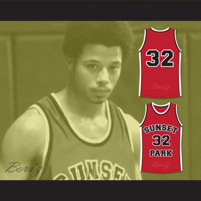 Terrence Howard Spaceman 32 Sunset Park Basketball Jersey Stitch Sewn - borizcustom - 3