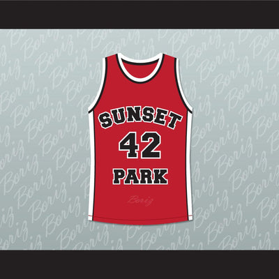 Player 42 Sunset Park Basketball Jersey Stitch Sewn - borizcustom - 1