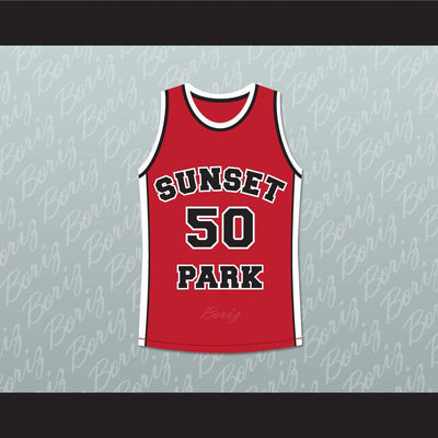 Player 50 Sunset Park Basketball Jersey Stitch Sewn - borizcustom - 1