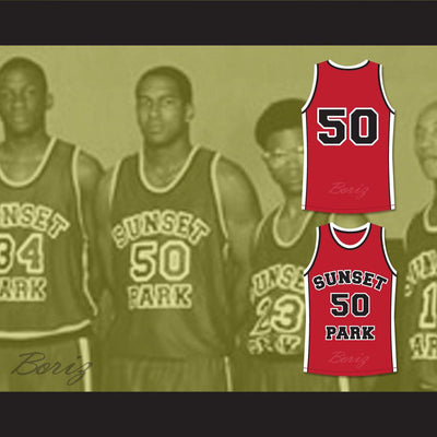 Player 50 Sunset Park Basketball Jersey Stitch Sewn - borizcustom - 3