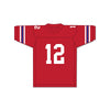 Terry Bradshaw 12 Woodlawn High School Knights Red Football Jersey 3