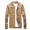 Thoshine-chaquetas clásicas de cuero sintético para hombre, abrigos de cuero sintético para motorista, ropa de calle inteligente e informal, para primavera y otoño