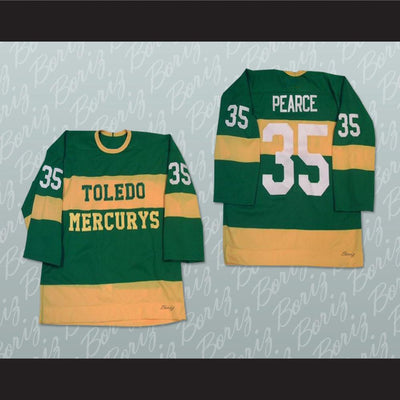 Toldeo Mercurys Pearce 35 Hockey Jersey Stitch Sewn NEW Any Size or Player - borizcustom - 3