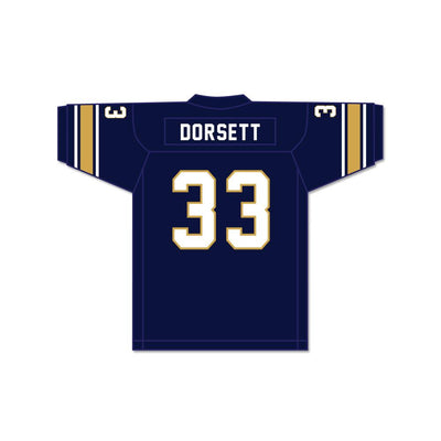 Tony Dorsett 33 Hopewell High School Vikings Dark Blue Football Jersey 1