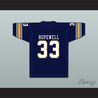 Tony Dorsett 33 Hopewell High School Vikings Dark Blue Football Jersey 2