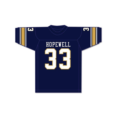 Tony Dorsett 33 Hopewell High School Vikings Dark Blue Football Jersey 2