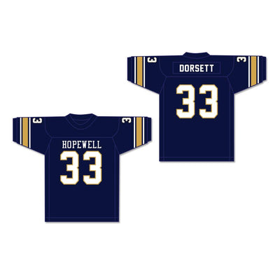 Tony Dorsett 33 Hopewell High School Vikings Dark Blue Football Jersey 2