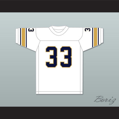 Tony Dorsett 33 Hopewell High School Vikings White Football Jersey 1