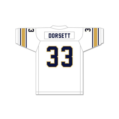 Tony Dorsett 33 Hopewell High School Vikings White Football Jersey 1