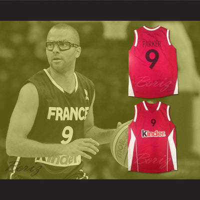 Tony Parker France National Team Basketball Jersey Any Player Stitch Sewn - borizcustom - 3