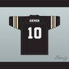 Troy Aikman 10 Henryetta High School Knights Black Football Jersey 2