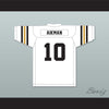 Troy Aikman 10 Henryetta High School Knights White Football Jersey 1