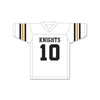 Troy Aikman 10 Henryetta High School Knights White Football Jersey 2