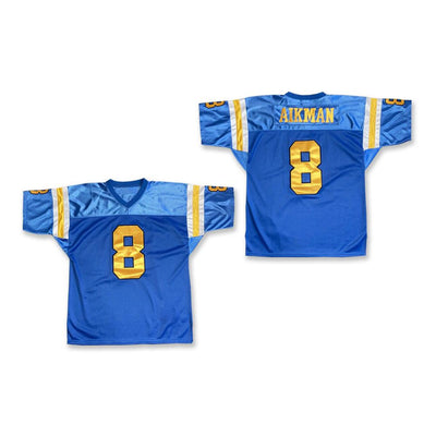 Troy Aikman 8 California Light Blue Football Jersey