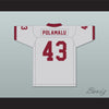 Troy Polamalu 43 Douglas High School Trojans Gray Football Jersey 1