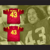 Troy Polamalu 43 California Red Football Jersey