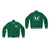 Hartford Whalers Hockey Green Letterman Jacket-Style Sweatshirt