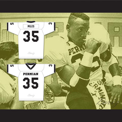 Historical Boobie Miles 35 Permian High School Panthers Football Jersey - borizcustom - 3