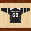 Snoop Dogg Wiggle Plain Front Hockey Jersey by Morrissey&Macallan - borizcustom - 2