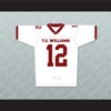 Kip Pardue Ronnie 'Sunshine' Bass 12 T. C. Williams High School Titans Football Jersey - borizcustom