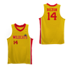 Troy Bolton 14 East High School Wildcats Red Basketball Jersey HSM3 Colors