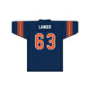 Willie Lanier 63 Morgan Navy Blue Football Jersey