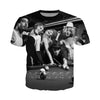 billiards snooker cue 3d print t-shirt women men short sleeve casual t shirt sport hip hop Harajuku clothes e4