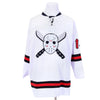 Jason Vorhees 13 Friday The 13th White Hockey Jersey