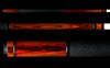 Boriz Billiards Black Leather Grip Pool Cue Stick Majestic WV1D Series inlaid