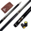 Cuesoul Special Price Billiard Cue Canadian Maple Wood 1/2 Jointed Pool Cue Stick with 13mm Cue Tips