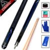CUESOUL Billiard Pool Cue Stick With 11.5mm/12.75mm Cue Tip Snooker Cue 58" 19oz For 9-ball Ball Arm