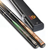 O`MIN Evolution Handmade 3/4 Jointed Snooker Cues Sticks  10mm Tips pool cue Nine-ball  billiards stick high quality wood made