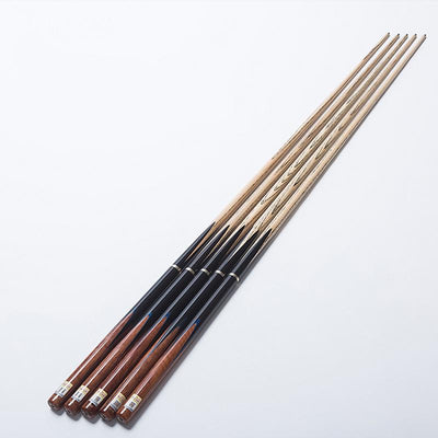 Handmade 3/4 Jointed Snooker Cues Sticks With 3/4 Cue Case Set 9.8-10mm Tips pool cue Nine-ball billiards cue