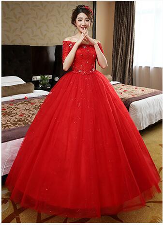 Real Photo Wedding Dress 2018 Hot Sale Applicue Simple Lace Cheap Wedding Gown With Beading Vestido De Noiva Imported-china