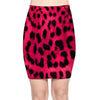 2018 Sexy Women Leopard Print Stretchy Pencil Skirt slim High Waist Pack Midi Skirt Bodycon Midi ladies Winter Skirt Clothing
