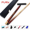 FURY Brand Billiard Pool cue 9.8mm cue tips Ash wood snooker cues stick russian billiards Professional handmader sticks rod
