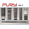 Fury pool cue, Model NA-3, Cue tip 12.75mm, 149cm / 59'', Maple Billiard cue for chinese snooker, nine ball, Free shipping