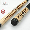 UNIVERSAL 2-Piece Pool Cue Kit with Case SP8 Pieces Technology Shaft 12.75mm Tip Professional Billiard Cue Handmade Inlay Butt